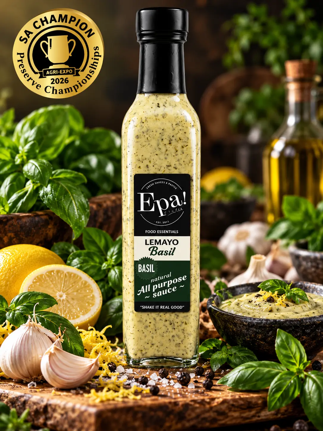 Epa! Lemayo Basil Sauce