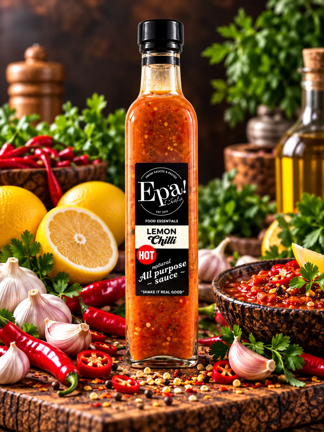 Epa! Lemon Chilli Hot Sauce
