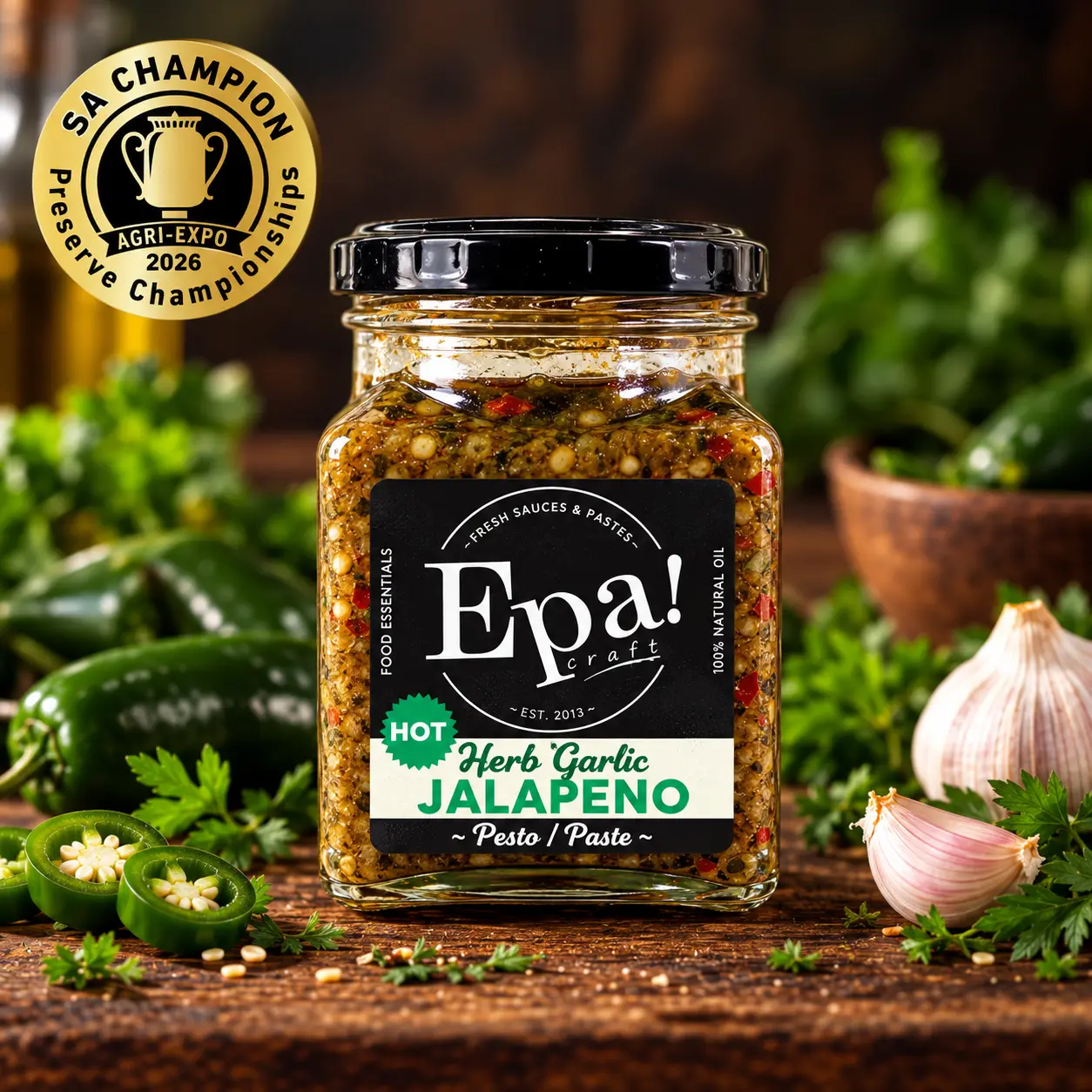 Epa! Jalapeño Pesto