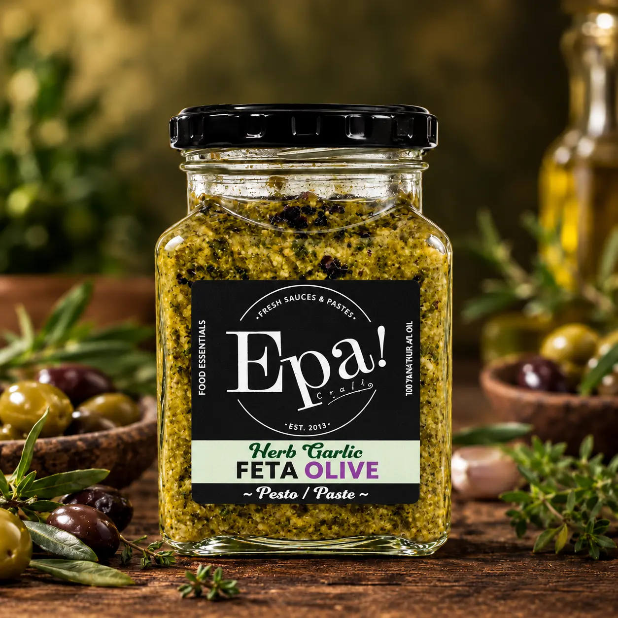 Epa! Feta & Olive Pesto