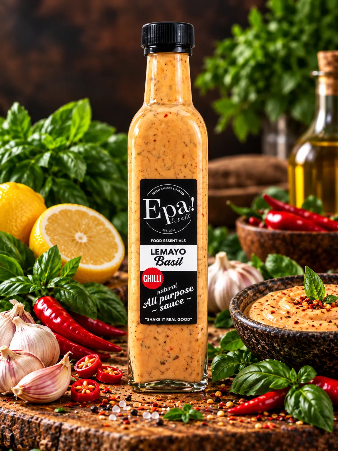 Epa! Lemayo Basil Chilli Sauce